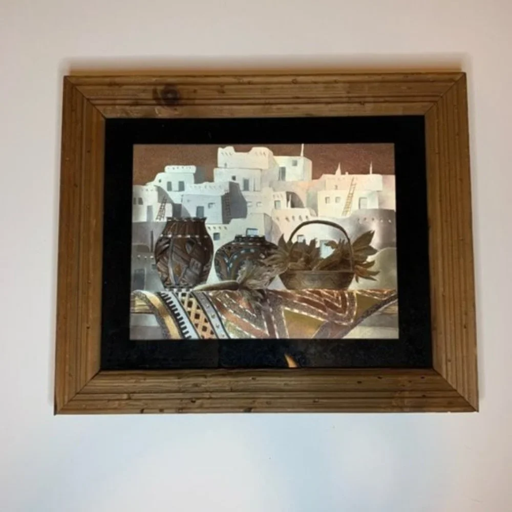 Wooden Handmade Picture Frame Wall Art‎